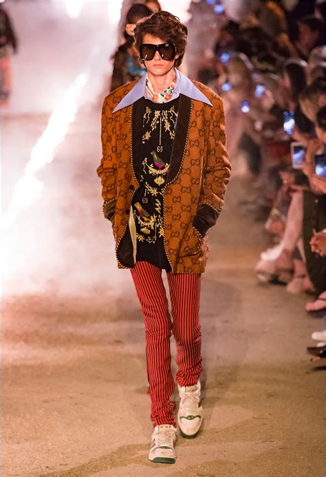 gucci cruise 2019 fashion show|Gucci latest fashion collection.